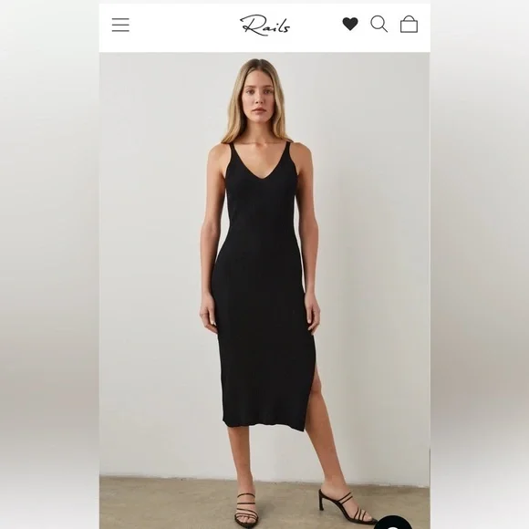 New! Revolve x RAILS Shelby Knit Dress 🖤 sz XL NWT! - Picture 3 of 16